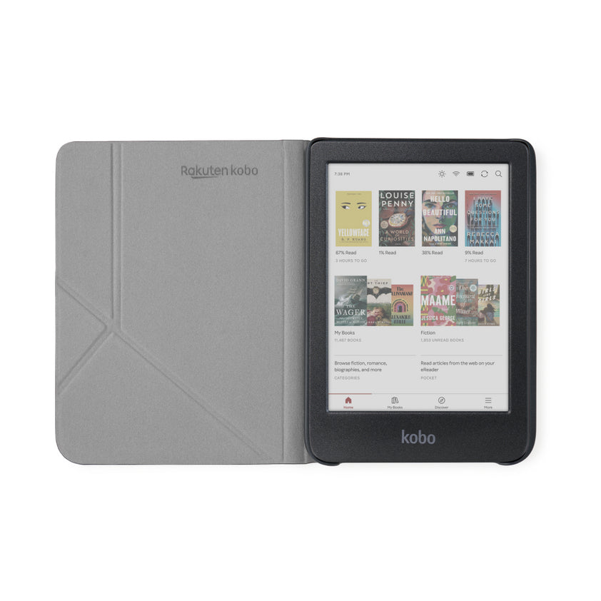Rakuten Kobo SleepCover Tablet-Hülle für Clara Colour / Clara BW 6" – Schwarz