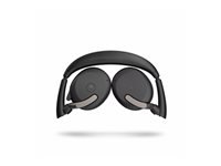 Jabra Evolve2 65 Flex – Duo Headset – USB‑A, Bluetooth, Kabelloses Laden – für Microsoft Teams