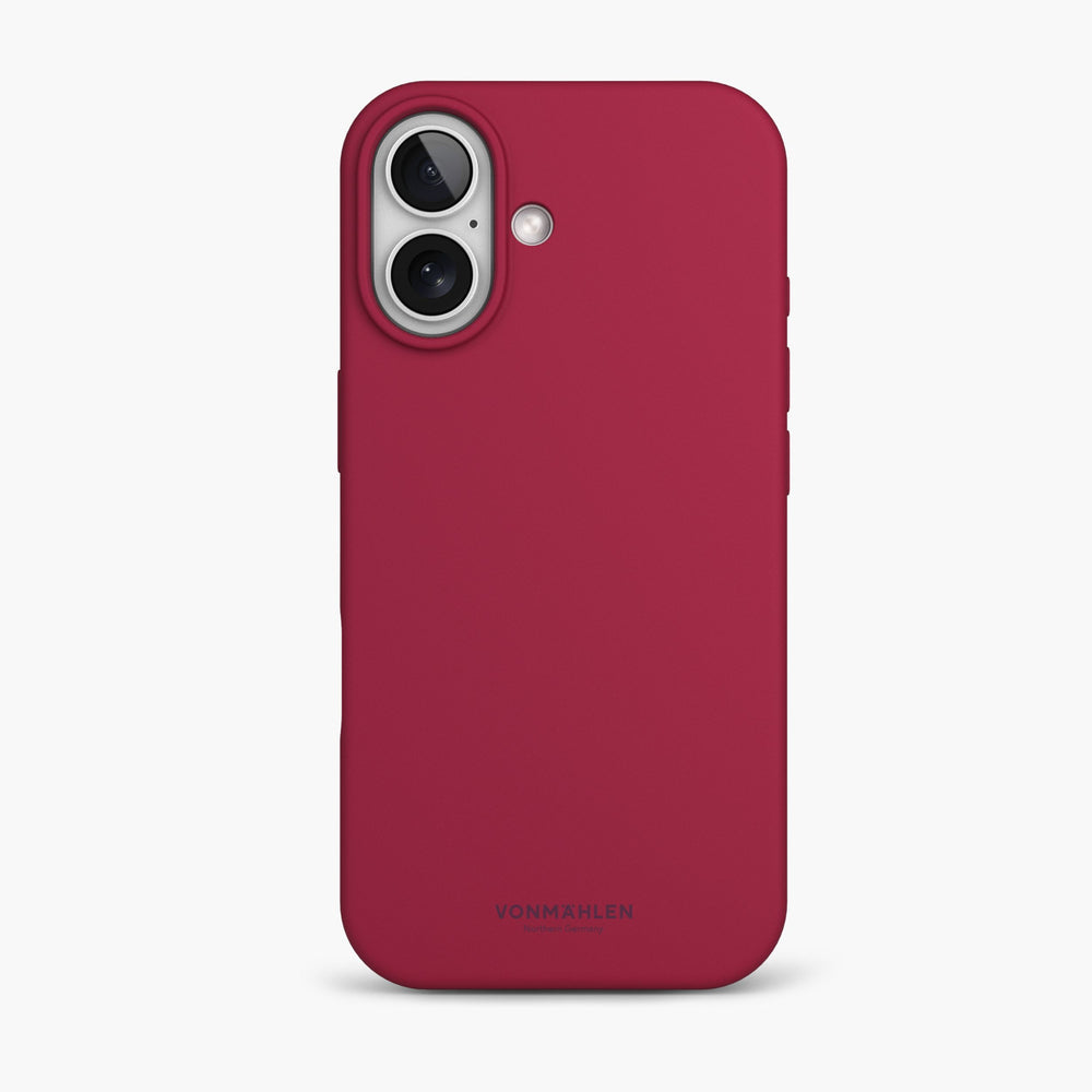Vonmählen Backcover – für Apple iPhone 17 – rot – Silikon – MagSafe-kompatibel
