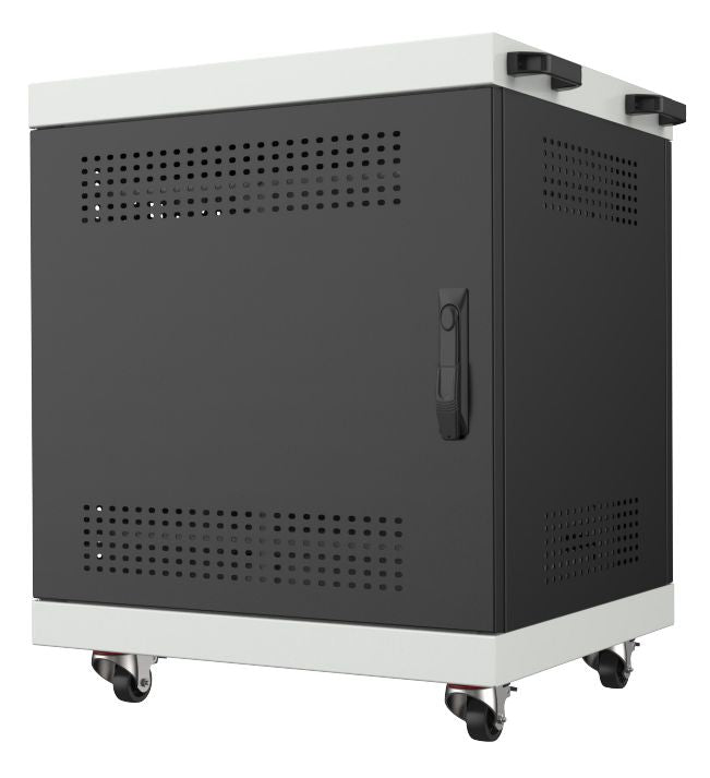 Lanview 19" Netzwerkschrank 14U, 650 × 550 × 700 mm, schwarz