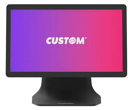 CUSTOM PCPOS Aragon – POS-Terminal 15,6" – Celeron J6412, 8 GB/128 GB – Schwarz