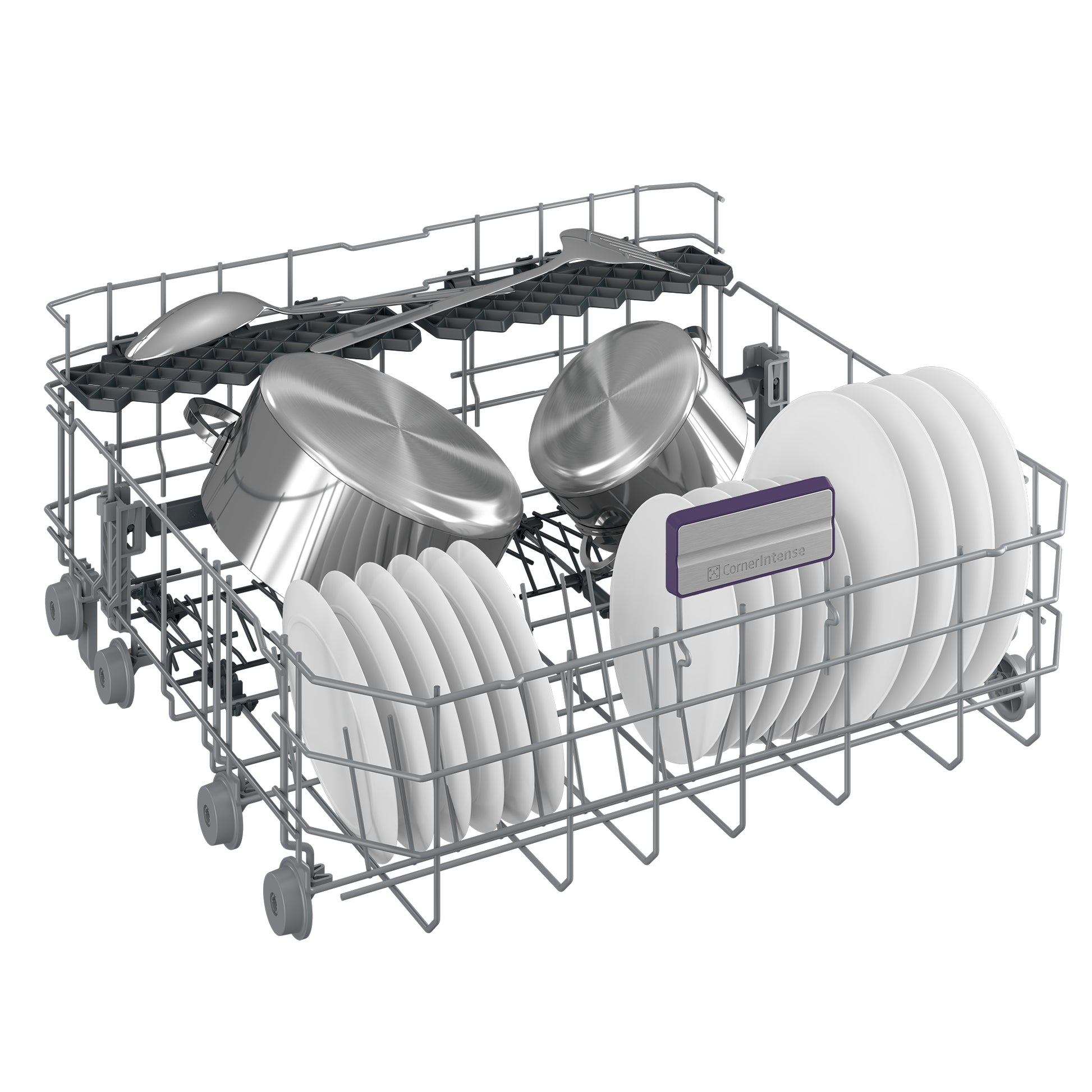 Beko Vollintegrierter Geschirrspüler BDIN28645CHC – 16 Massgedecke, 8 Programme, 42 dB, 60 cm – Weiss