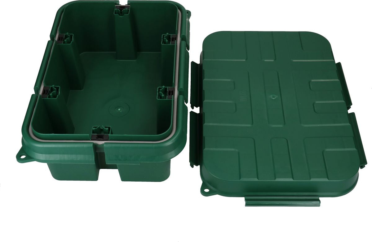 Max Hauri AG Max Hauri – Kabelbox, IP55, Grün, Polypropylen (PP)