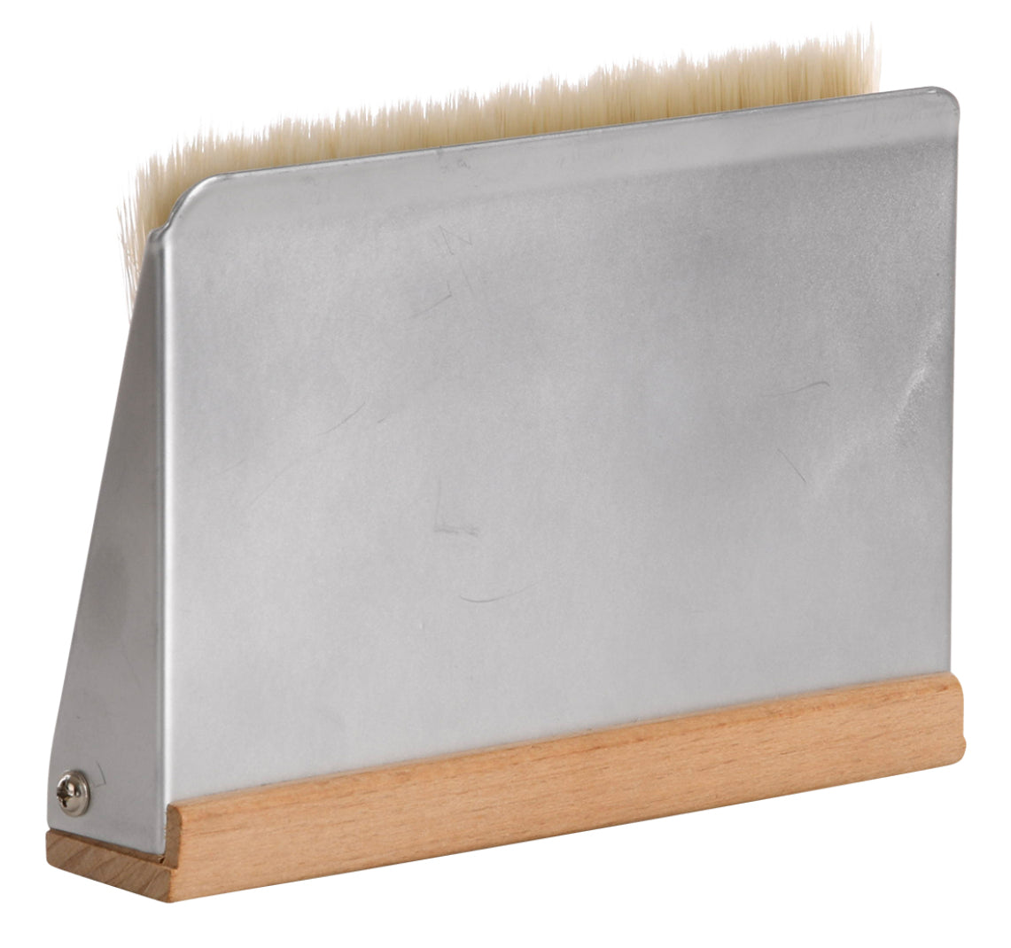 Esschert Design Kehrgarnitur GT183 – 15,8×11,3×4,1 cm, Buche/Stahl/PBT/Wolle, natur, 2-teilig
