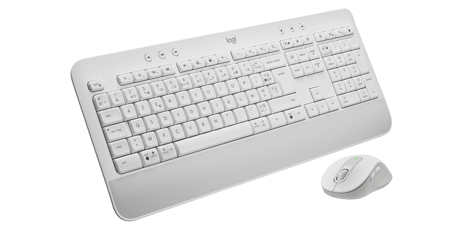 Logitech MK650 For Business – Tastatur, Weiss