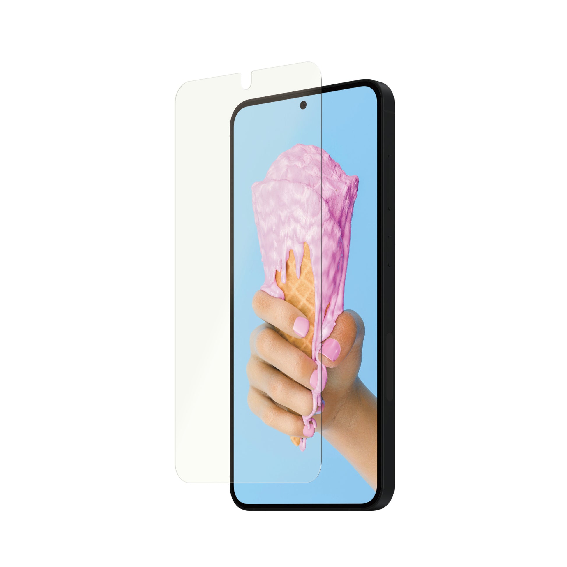 PanzerGlass Displayschutz (Panzerglas), Ultra-Wide Fit – für Galaxy S25+/S24 Plus – mit Applikator