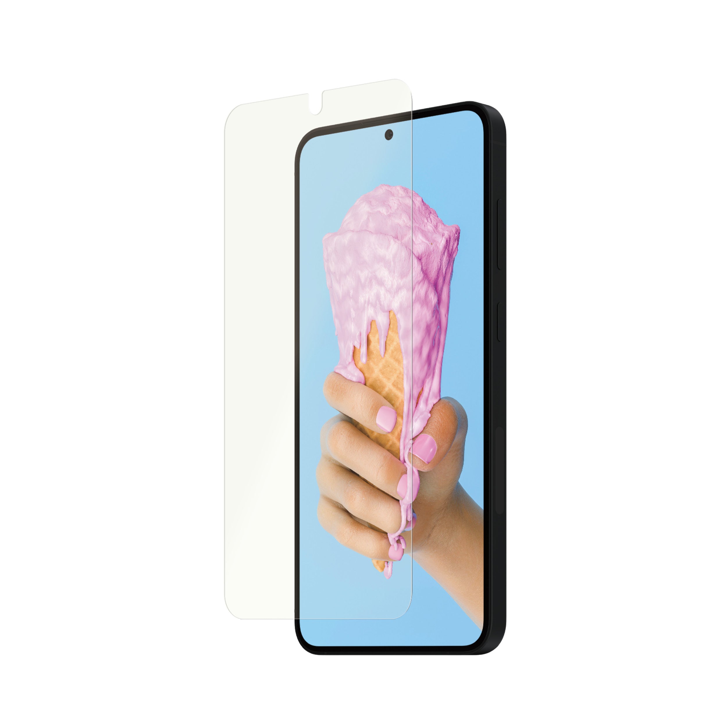 PanzerGlass Displayschutz (Panzerglas), Ultra-Wide Fit – für Galaxy S25+/S24 Plus – mit Applikator