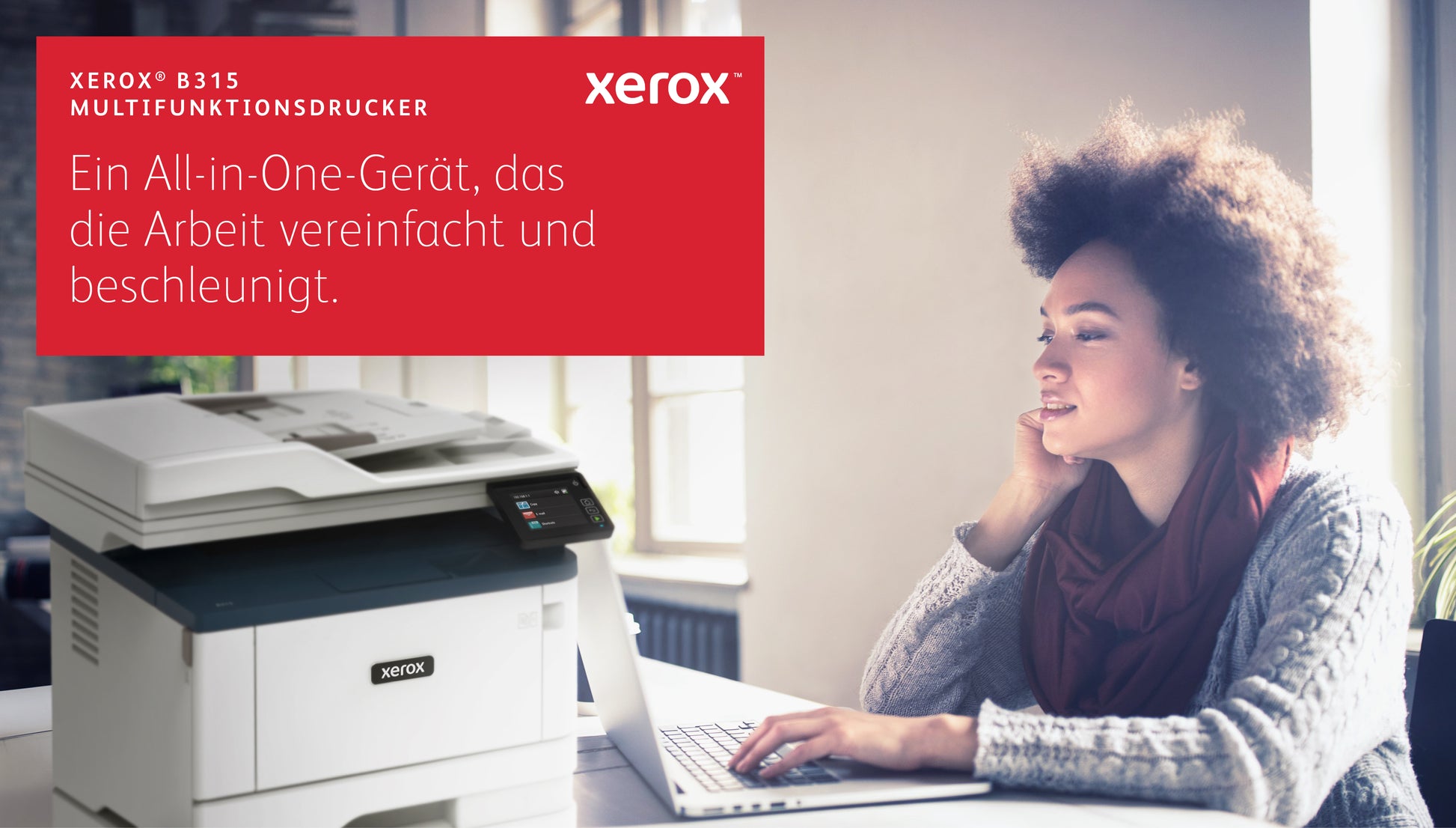 Xerox B315 – S/W Laser-MFP, 3-in-1