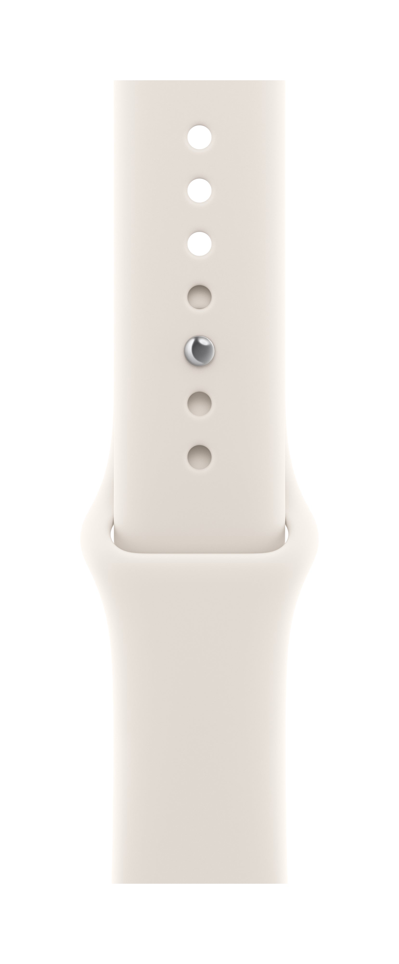 Apple Sportarmband – Armband – für Apple Watch 42 mm, Starlight, Grösse S/M, Polymer