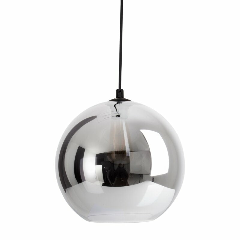 Näve Pendelleuchte Vaso – Ø 25 × 125 cm, 40 W, schwarz/anthrazit, E27