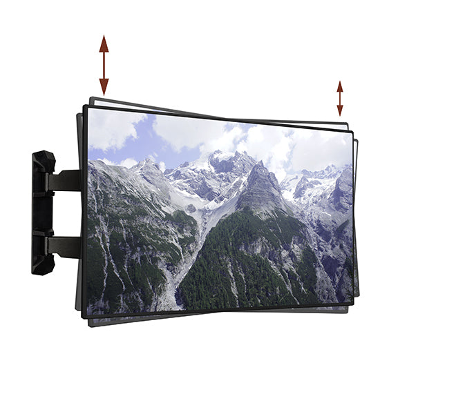 B-Tech Wandhalterung – Vollbeweglich – bis 65" – VESA 600×400 – bis 35 kg – für Fernseher