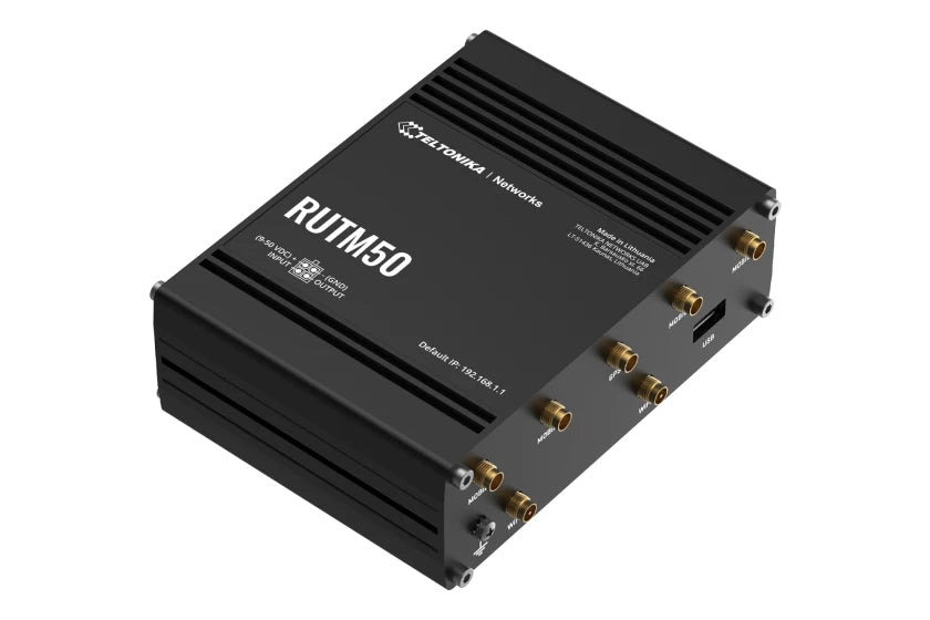 Teltonika RUTM50 – WLAN-Router – Wi-Fi 5 Dual-Band (2,4/5 GHz), 867 Mbit/s
