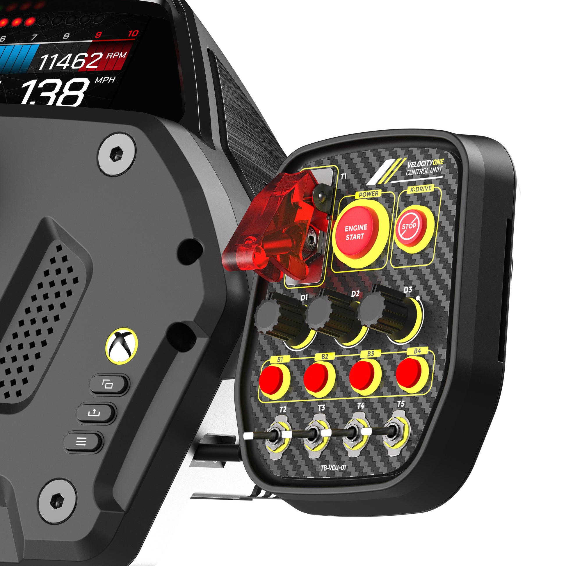 Turtle Beach VelocityOne Race – Lenkrad + Pedale – USB (kabelgebunden), Kraftrückkopplung, für Xbox & PC