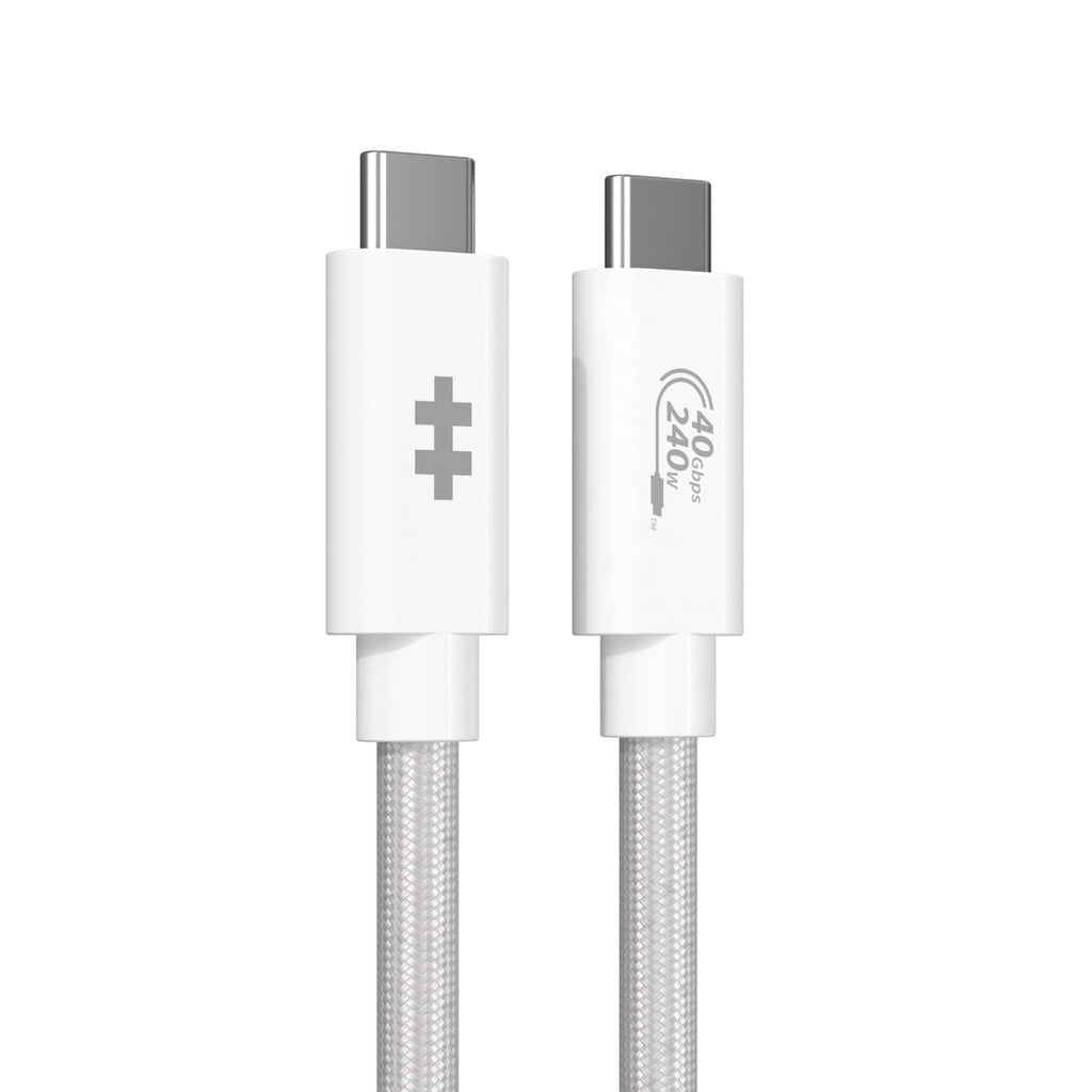Hyper – USB-Kabel, USB-C zu USB-C, 1,2 m, USB4, Lade-/Datenkabel