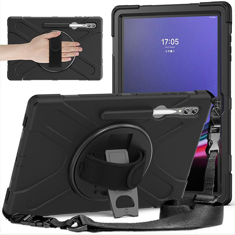 eSTUFF Tablet-Hülle für Samsung Galaxy Tab S9 Ultra/S8 Ultra 14,6" – Schwarz