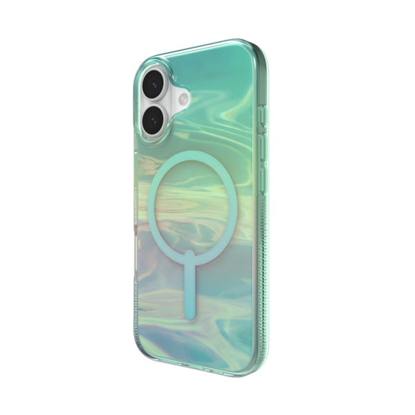 ZAGG Milan Snap Backcover – für Apple iPhone 17, MagSafe, Graphen, Grün, bis 4 m Sturzsicher