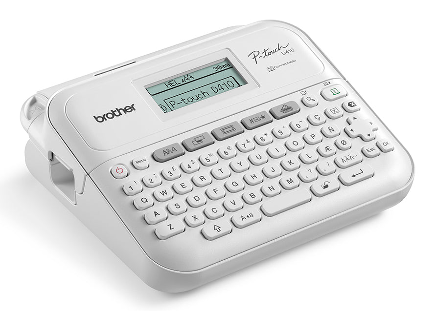 Brother PT-D410VP – Etikettendrucker, ZINK (Zero-Ink), 180 × 180 dpi