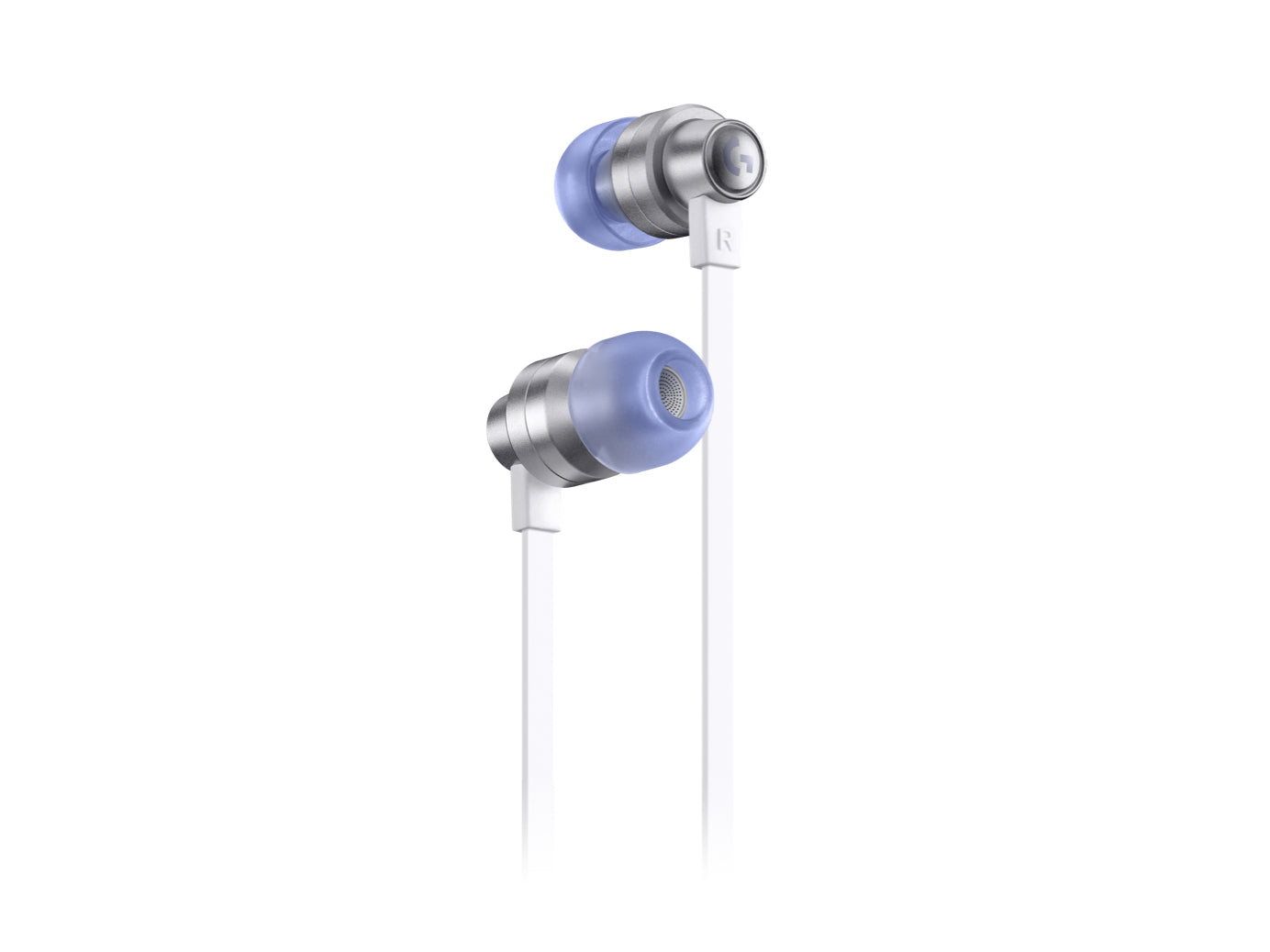 Logitech G G333 Gaming-Headset – In-Ear, Stereo, Kabelgebunden, 3,5 mm Klinke, für PC, Mobilgeräte, Xbox u. a., Weiss