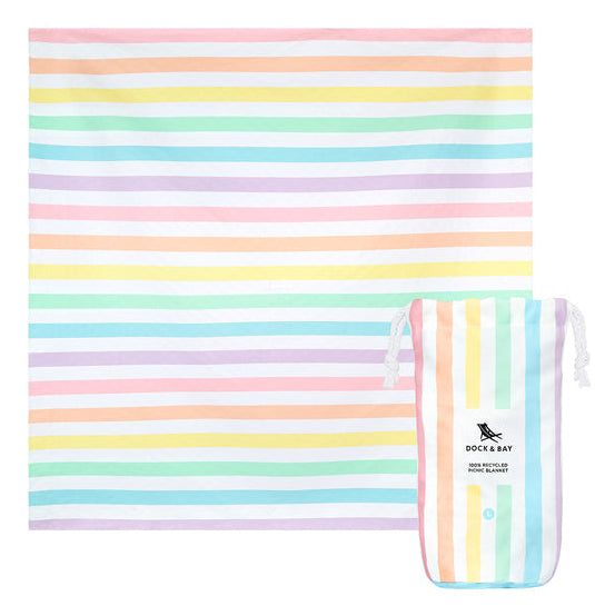 Dock & Bay Wohndecke – Polyester, Mehrfarbig – 170 × 240 cm