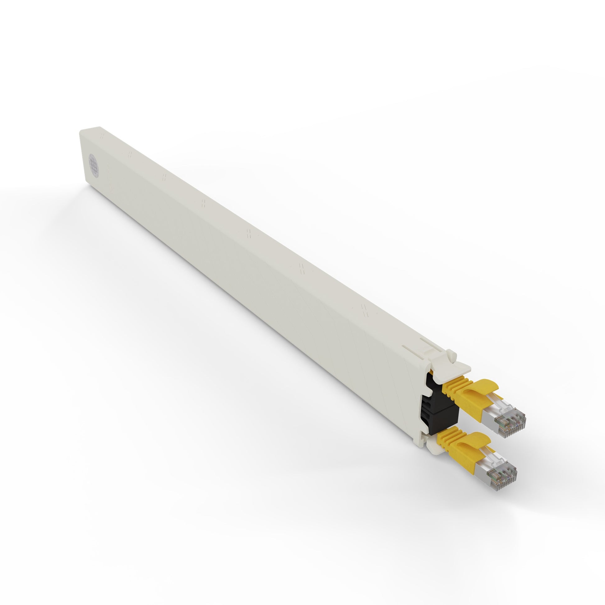 PATCHBOX .one Patchkabel – Cat6a U/FTP (STP), 0,8 m, Gelb, RJ‑45