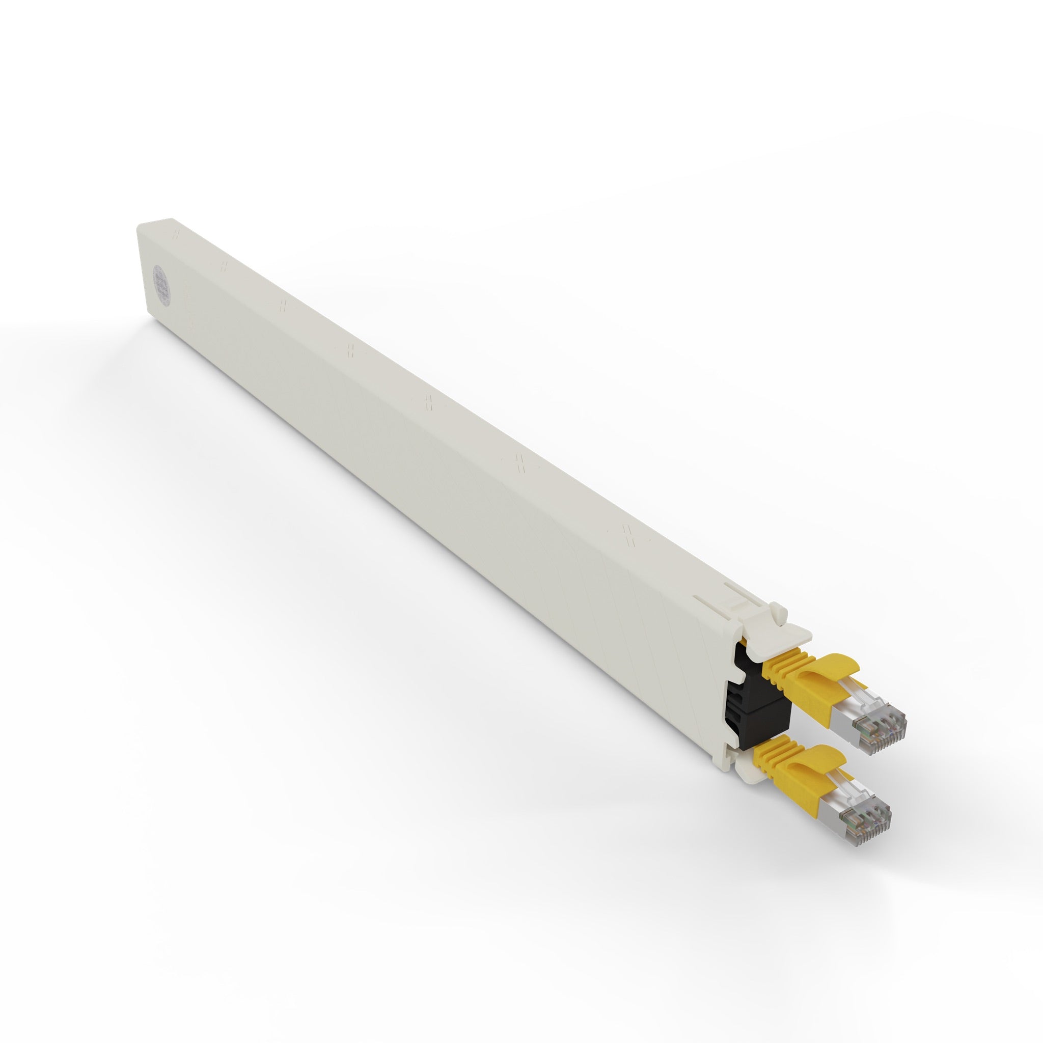 PATCHBOX .one Patchkabel – Cat6a U/FTP (STP), 0,8 m, Gelb, RJ‑45