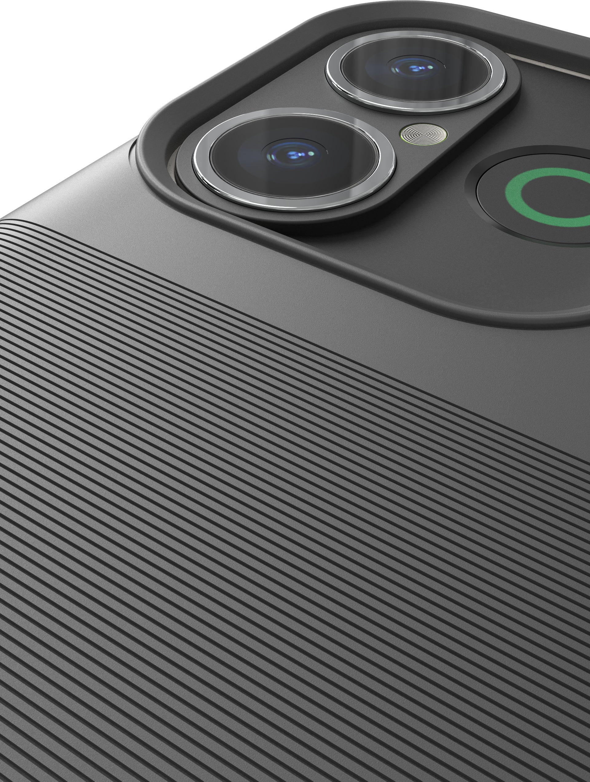 Doro Backcover – für Doro Aurora A3X – Graphit – TPU, mit Kordel
