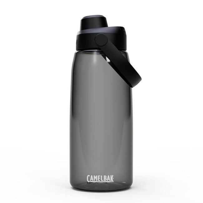 CamelBak Thrive Chug Trinkflasche 1 l – Tritan, Schraubverschluss, Anthrazit