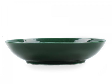 Silwy S0FB-1326-2-G Salatschüssel – 0,60 l, Porzellan, Waldgrün, 2 Stück