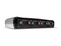 Lindy 42858 USB zu RS-232 Adapter – 4 Port, 921 Kbit/s, FTDI, USB 1.1 – für Windows/Mac