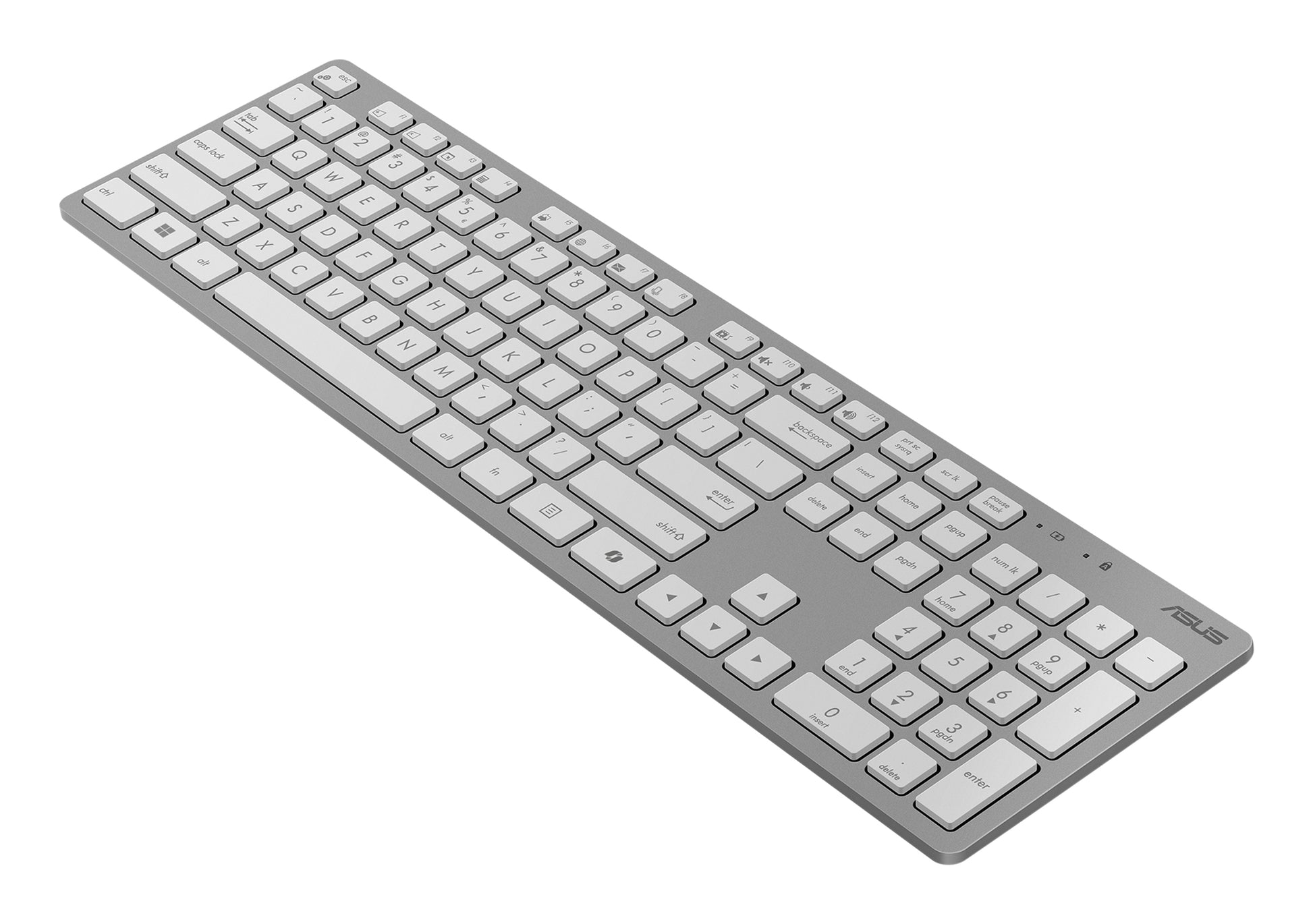 ASUS W5000 – Tastatur-Maus-Set – 2,4 GHz (Empfänger) – Weiss