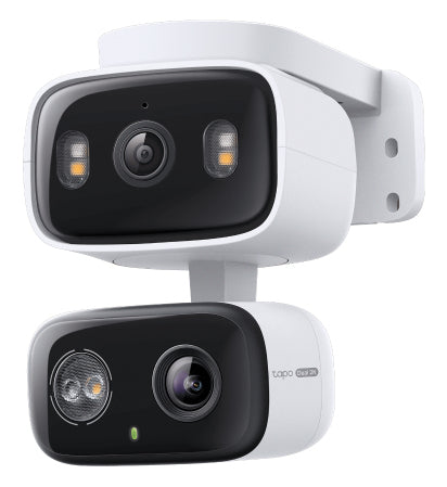 TP-Link Tapo C246D Netzwerkkamera – 2K QHD (2304×1296), IP65, WLAN, für Samsung SmartThings, Weiss