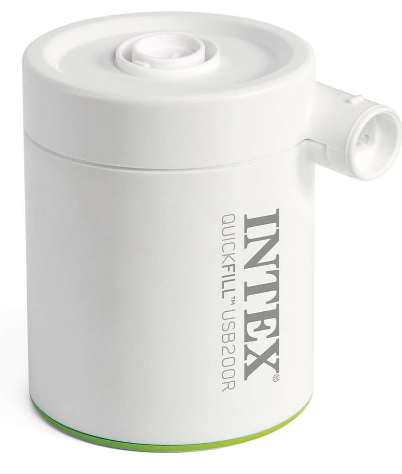 Intex Quick-Fill USB200 Akku-Luftpumpe – 5 V – 200 l/min – 2,0 Ah Akku, USB-Ladeport