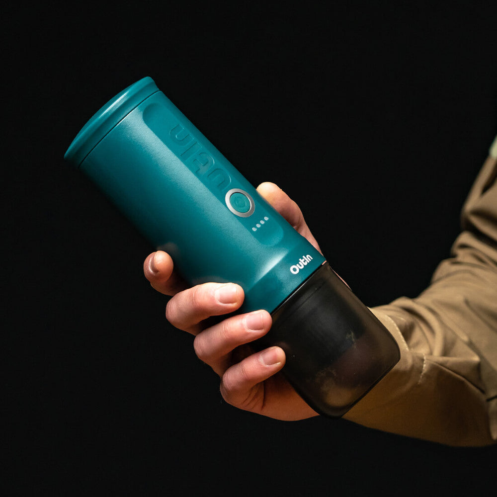 Outin Nano Kapselmaschine – für Nespresso, 0,1 l, blau, 0,9×1,9×2,5 cm