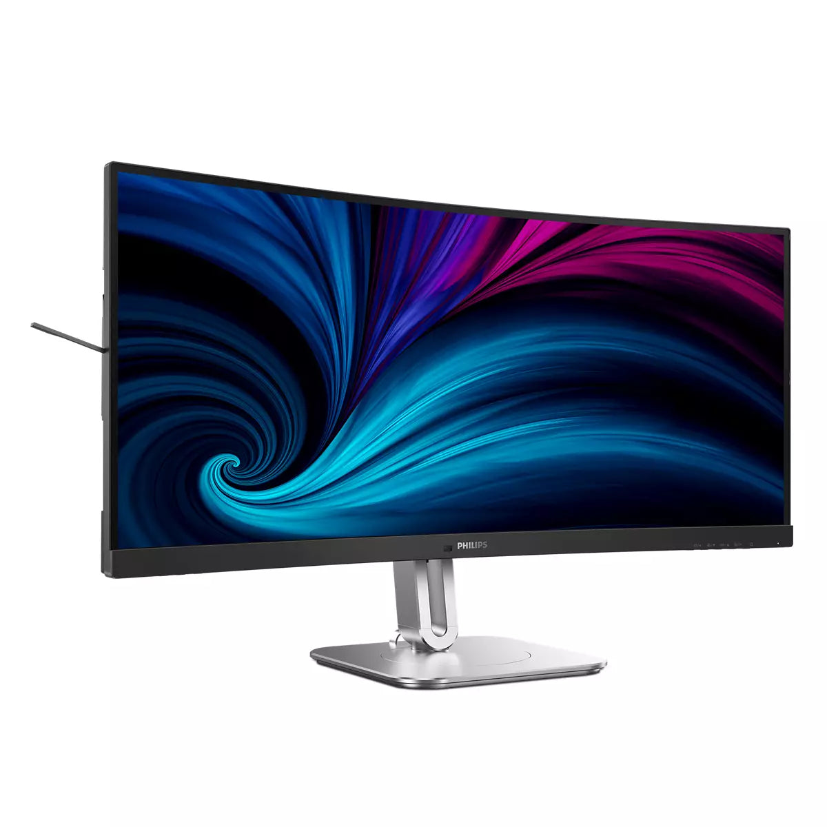 Philips 34B2U5600C/00 – Monitor, 34", VA, 120 Hz, 300 cd/m², KVM, USB-C, VESA 100 × 100, Schwarz