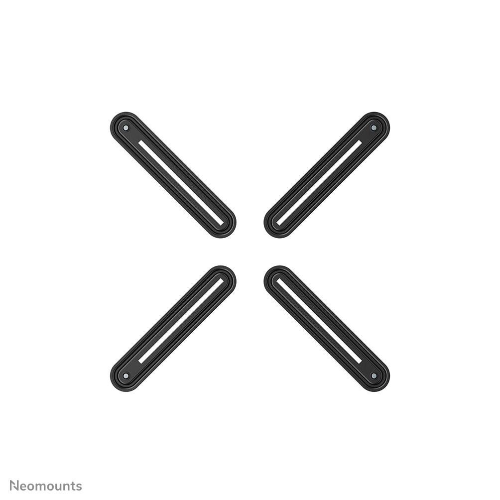 Neomounts VESA-Adapter – VESA 75 × 75/100 × 100 mm, bis 8 kg – für Monitore bis 27,0" – Schwarz