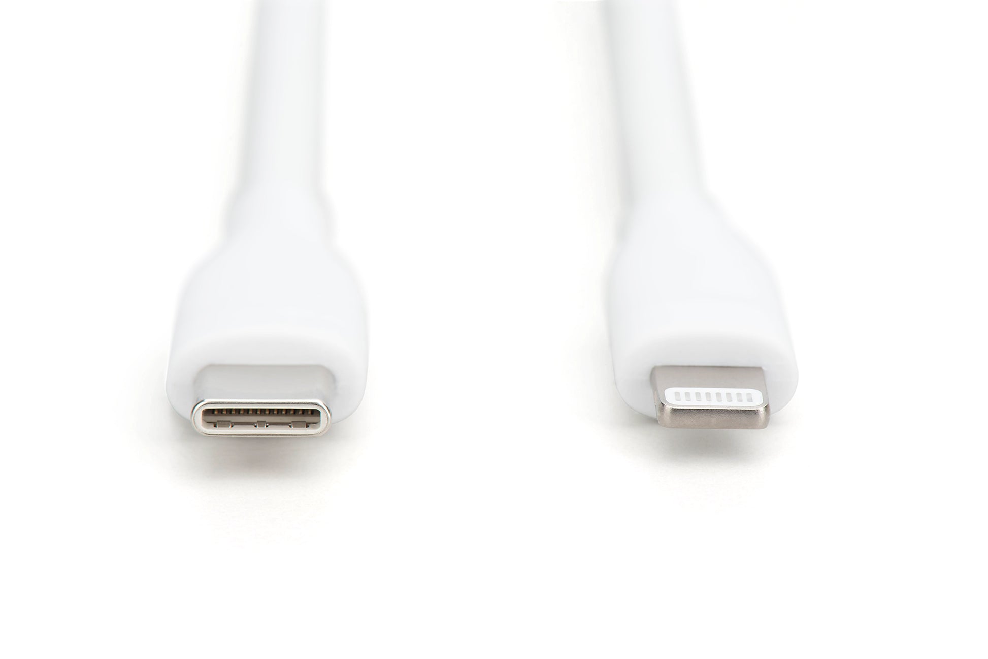 Digitus Lightning auf USB-C Kabel, 1 m, Weiss