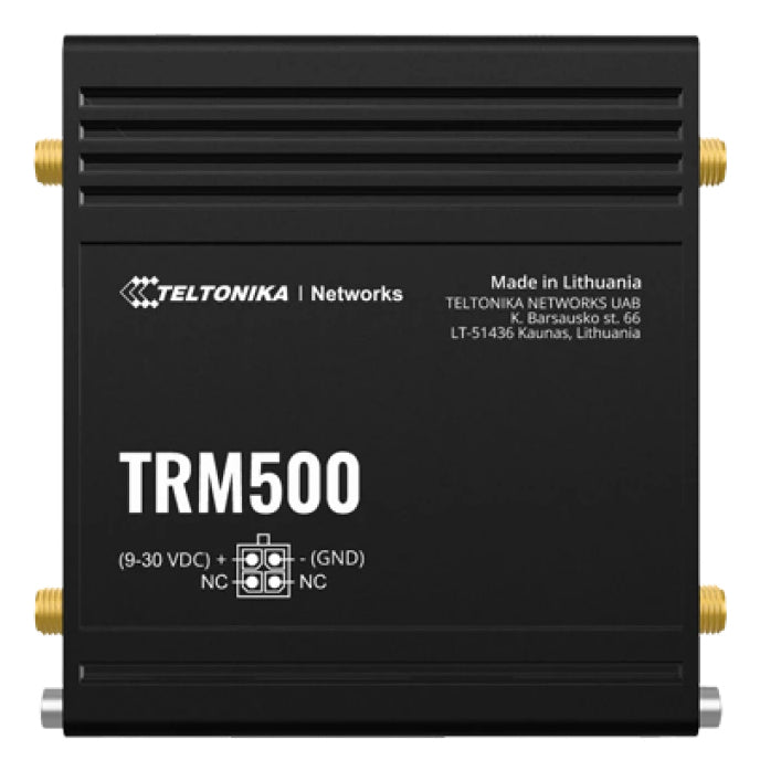 Teltonika TRM500 – LTE/5G-Router, 5G, bis 3400 Mbit/s, abwärtskompatibel mit 4G (Cat 19) und 3G, 1x USB-C