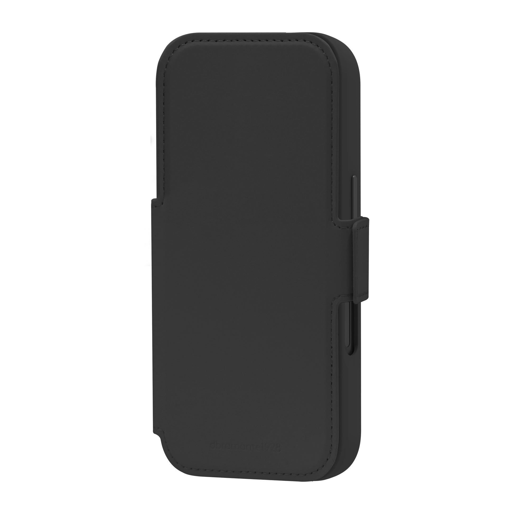 dbramante1928 Lynge MS ICON Folio – für Apple iPhone 17 Pro – MagSafe, 3 Kartenfächer, Kunststoff, schwarz