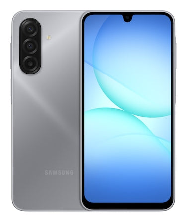 Samsung Galaxy A17 – grau, 6,7", 1080 × 2340, Android, 128 GB, 4 GB, Dual-SIM, 4G, NFC, IP54