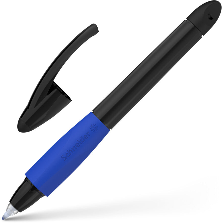 Schneider AG Schneider Base Ball – Tintenroller, schnelltrocknend, mit Kappe, 0,5 mm, blau