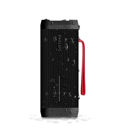 Philips TAS2000B/00 – Bluetooth-Lautsprecher – IPX5, 20 h Akku, 10 W, Bluetooth 5.4, Schwarz