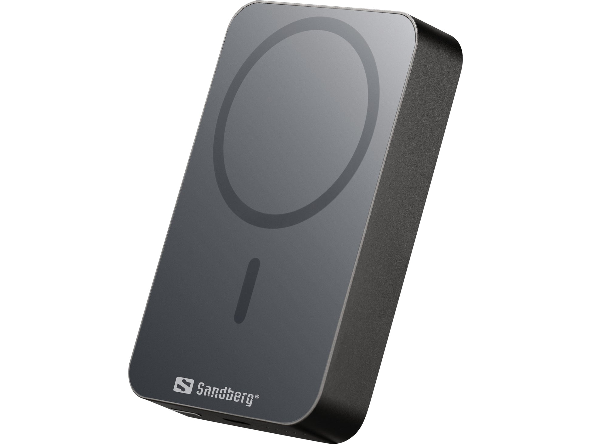 Sandberg MagSafe Powerbank 10'000 mAh – 20 W PD, Wireless 15 W, 1× USB-C, schwarz