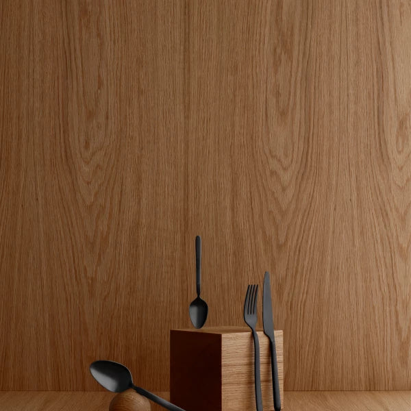 blomus STELLA Besteck-Set – 16-teilig, 20 cm, Edelstahl, Schwarz, matt, spülmaschinenfest