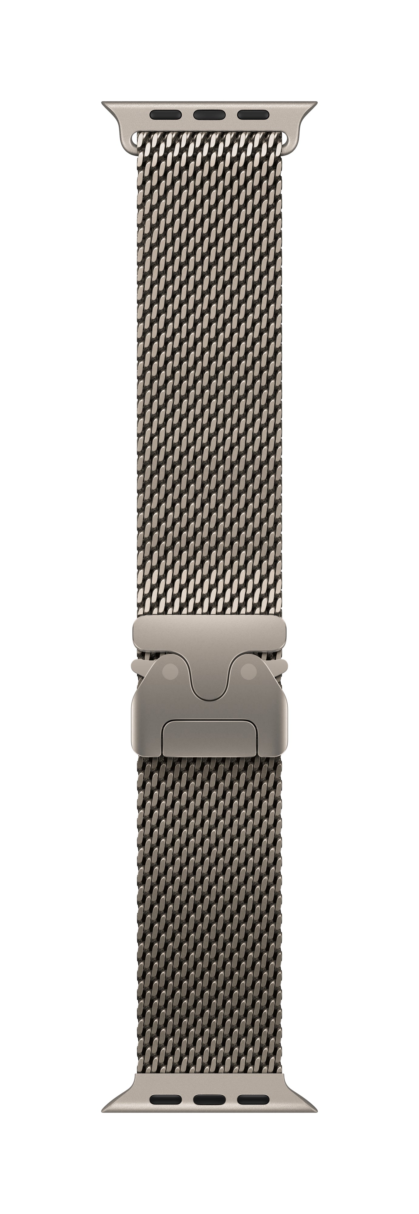 Apple Milanese Loop – Armband – für Apple Watch 49 mm, Natural, Grösse M, Titan