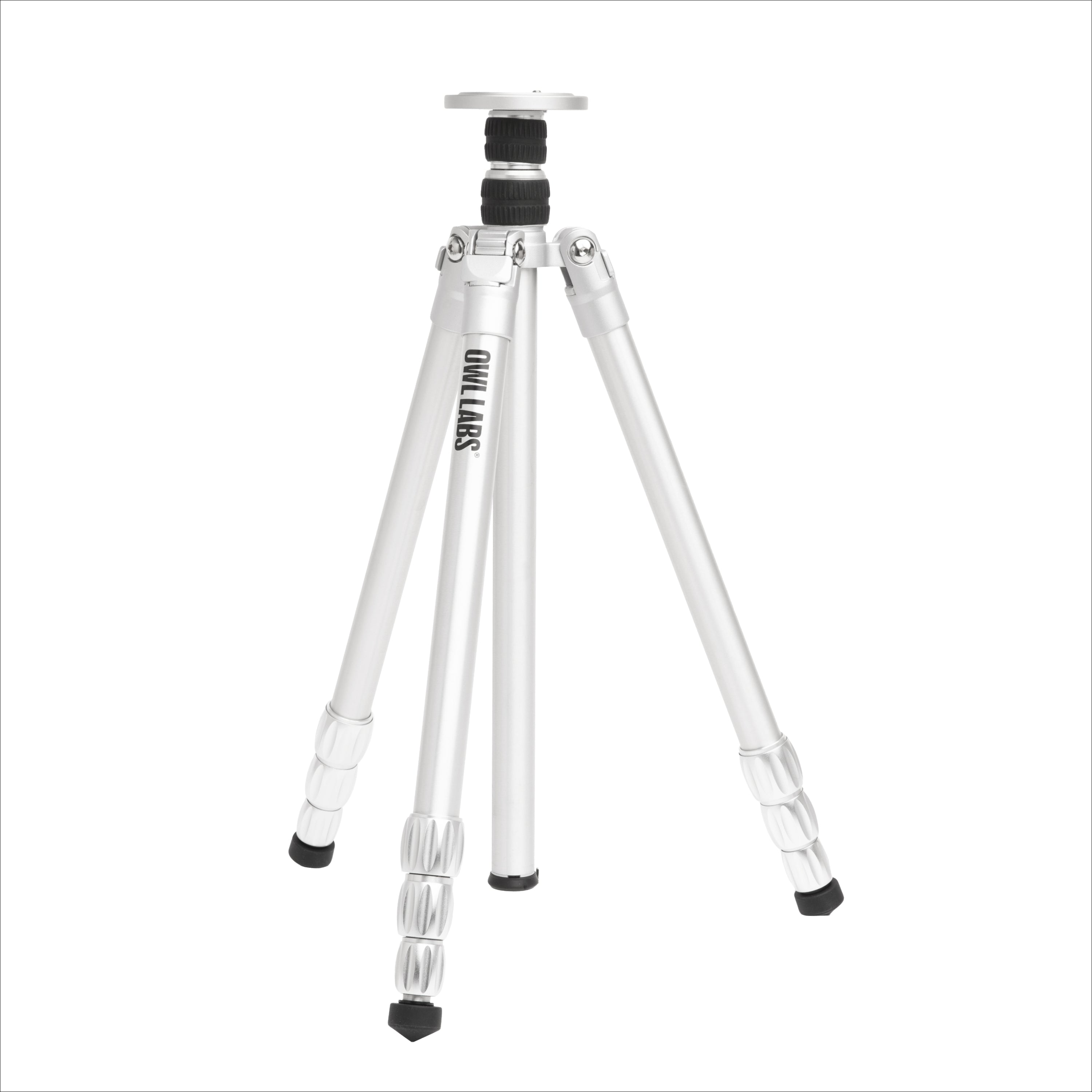 Owl Labs Meeting Owl Stativ – 3-Bein, 44,8 cm, 1/4" Montage, 360° – für Meeting Owl 3, Meeting Owl 4+ – Silber