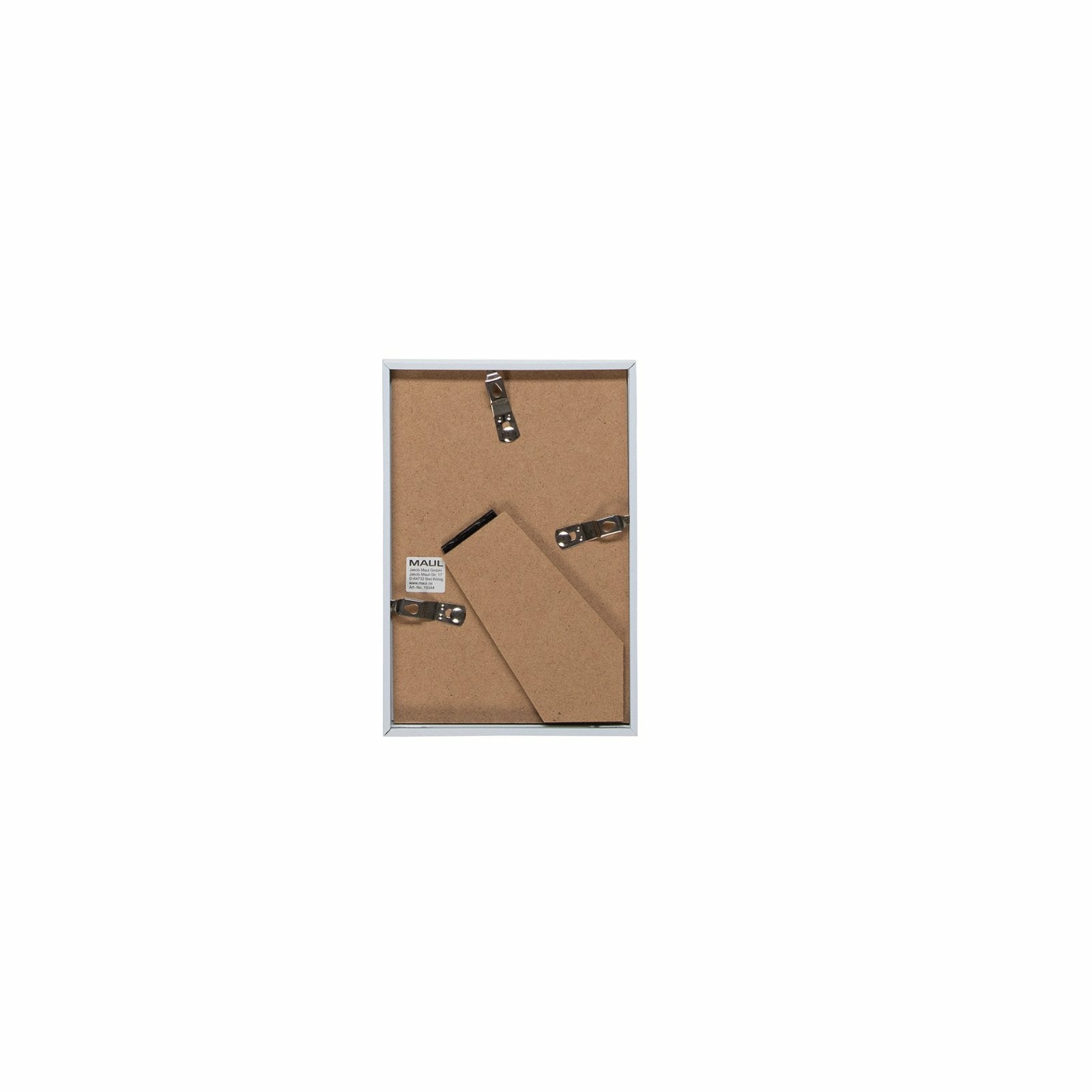 MAULart Bilderrahmen – für 10 × 15 cm – MDF & Kunststoff, weiss