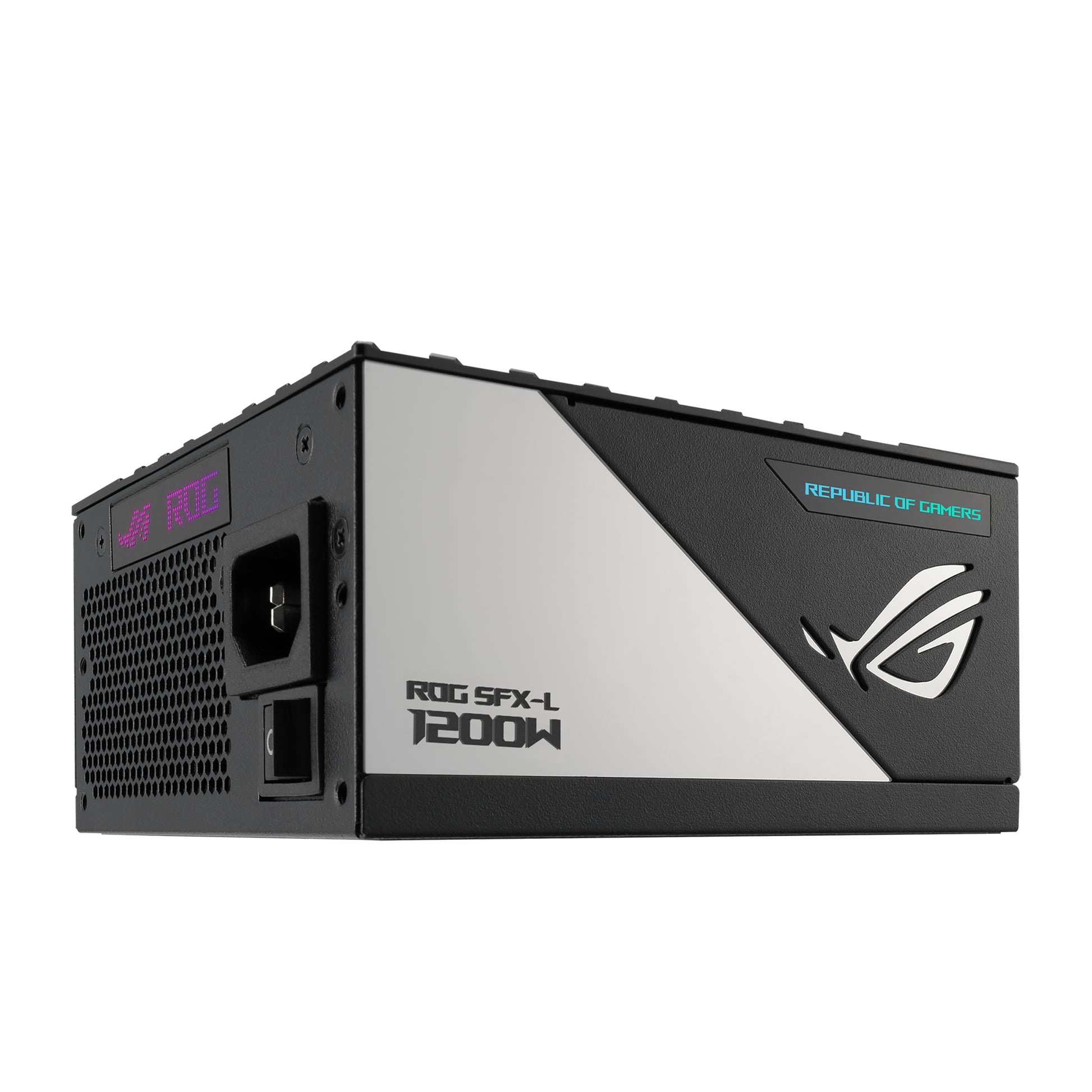 ASUS ROG Netzteil – 1200 W, Ausgang +12 V, 100 A, 20+4-Pin ATX, Eingang 100–240 V AC – LOKI-1200T-SFX-L