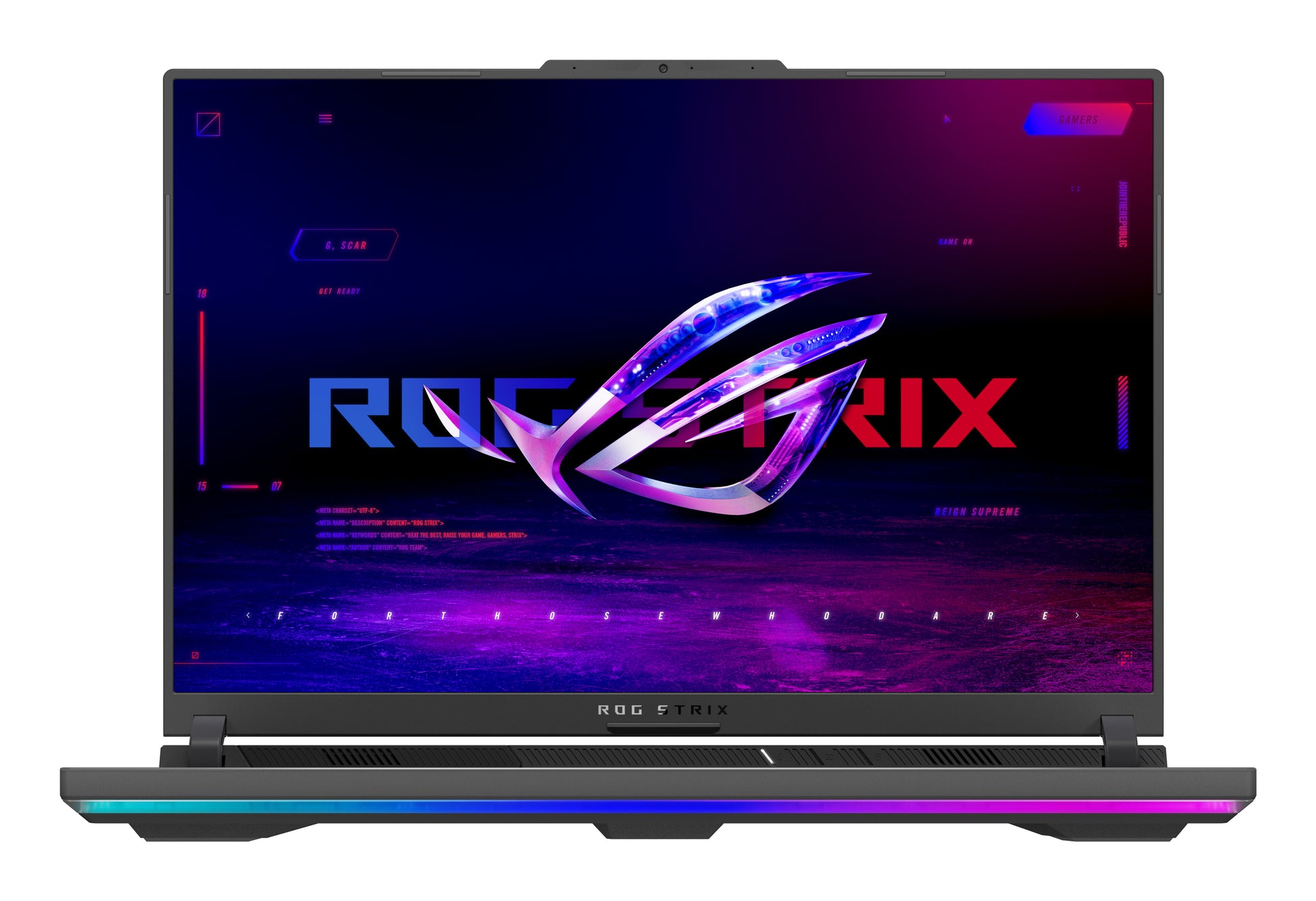 ASUS ROG Strix G16 G614FR-RV007W Laptop – Wi‑Fi, Bluetooth, Ethernet – Netzstrom 100–240 V