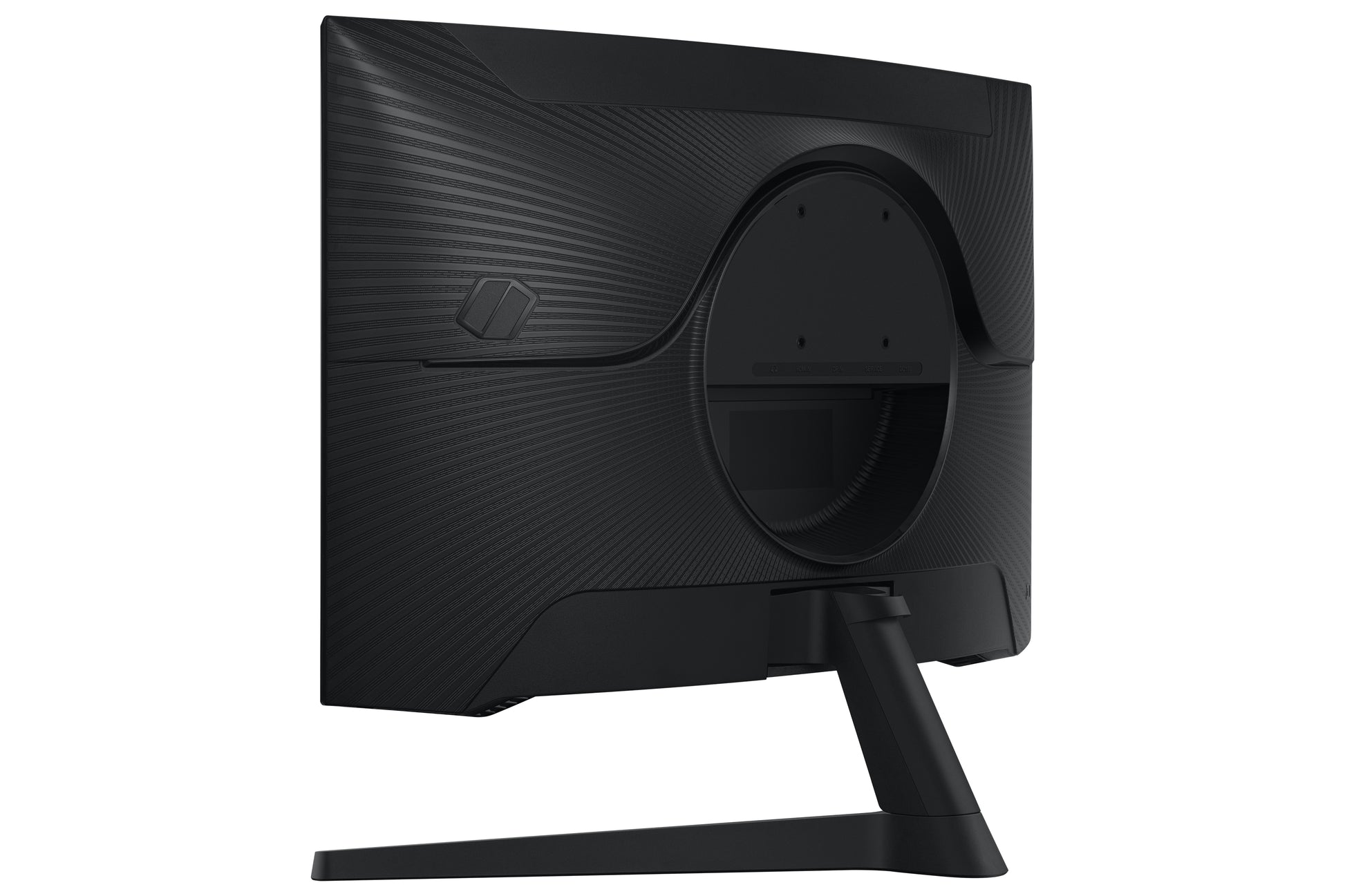 Samsung Odyssey G55C – Monitor, 27" WQHD (2560 × 1440), VA, Gebogen, 165 Hz, 300 cd/m², VESA 75 × 75, Schwarz