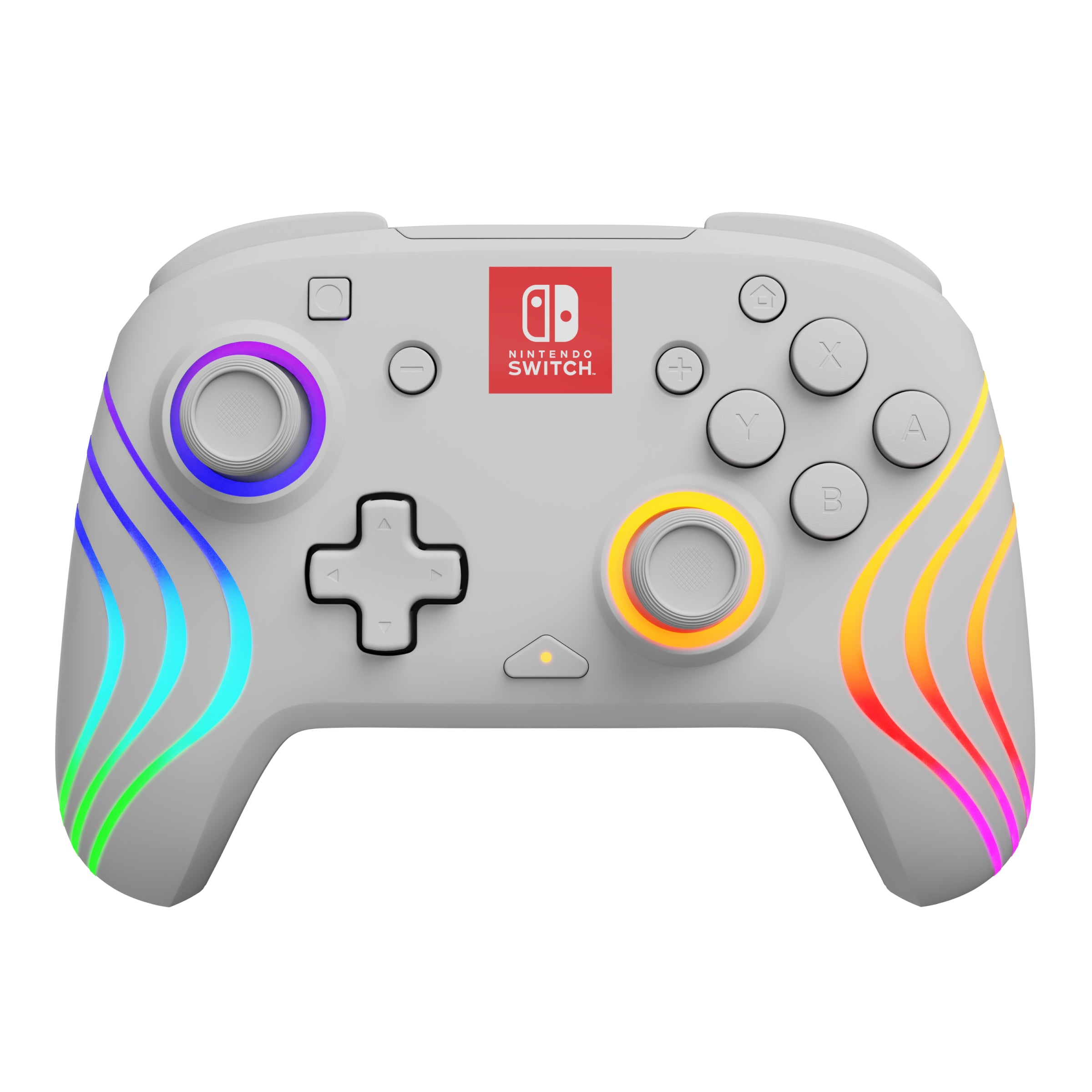 PDP Afterglow Wave – Gamepad – USB + RF + Bluetooth – Bewegungssteuerung, RGB – für Nintendo Switch